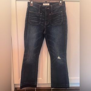 Madewell size 26 crop jeans
